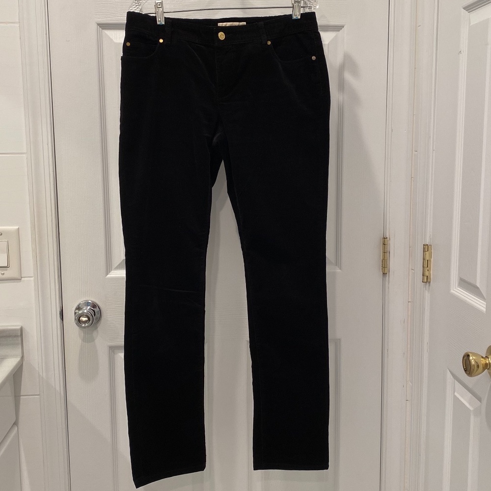 Michael Kors corduroy women’s black pants size 8